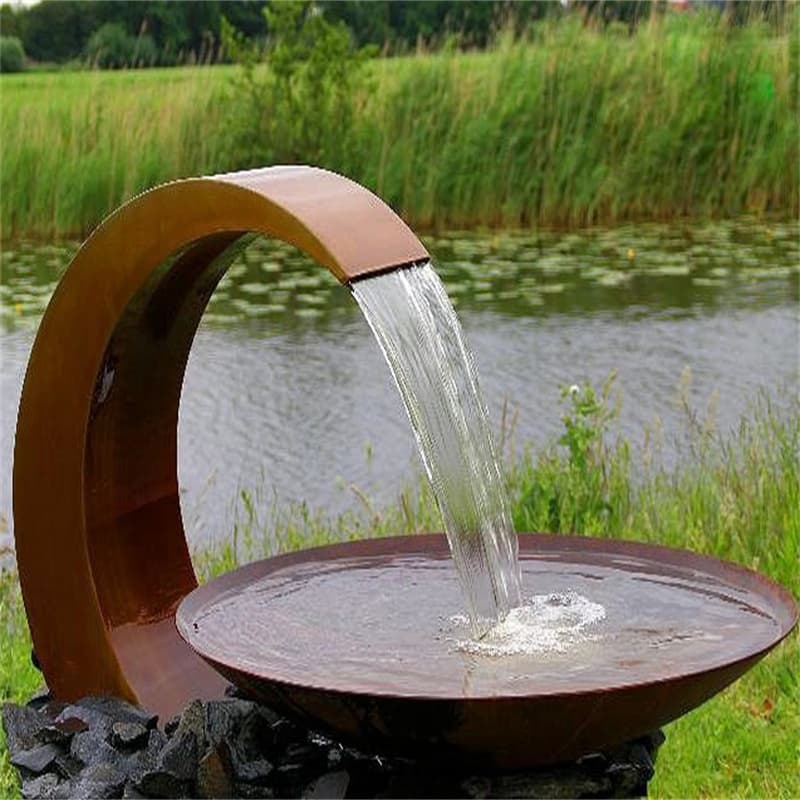 European Style Water Feature For Backyard Ideas